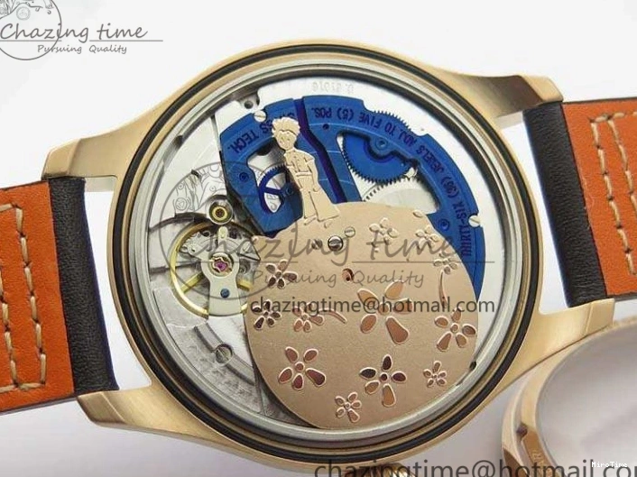 MIROTIME 0730 Big Pilot Real PR IW502701 RG YLF 1:1 Best Edition Blue Dial On Calfskin Strap A Classic 7225
